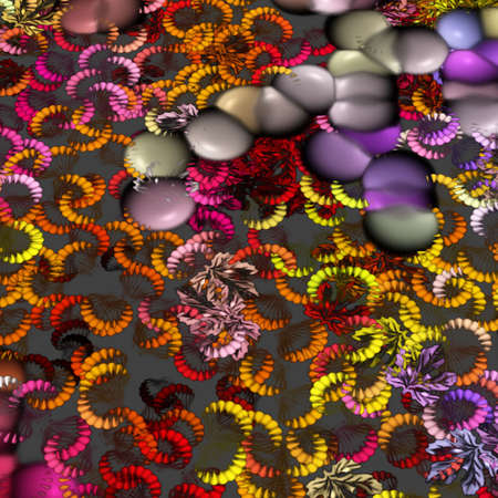 Retro Modern Backgroundの写真素材