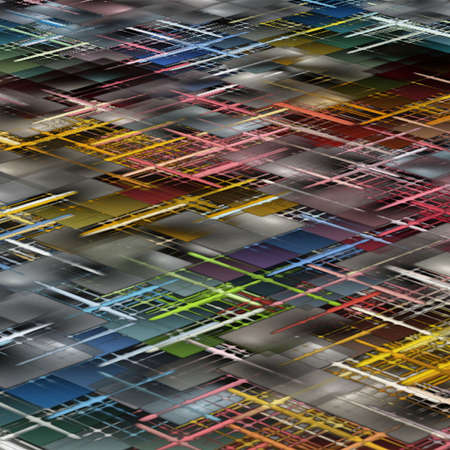 Modern Abstract Patternの写真素材