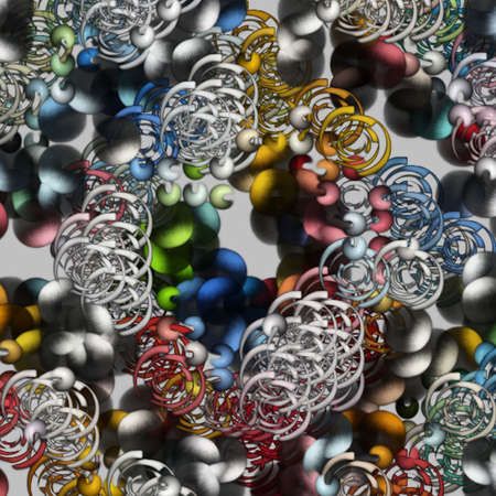 Modern Art Patternの写真素材