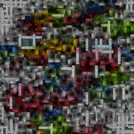 Retro Modern Art Designの写真素材