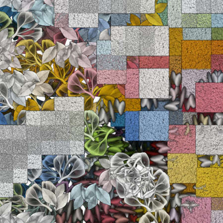 Abstract Modern Artの写真素材