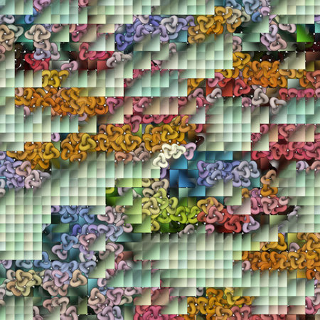 Retro Art Background Pattern
