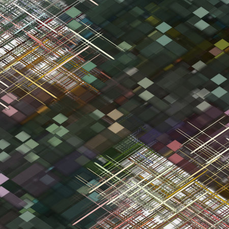 Modern Art Patternの写真素材