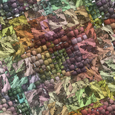 Modern Art Patternの写真素材