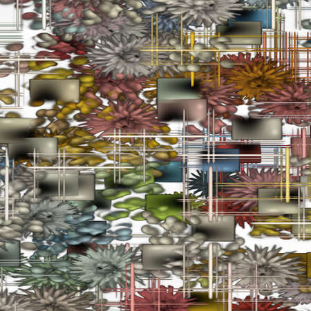 Retro Abstract Backgroundの写真素材