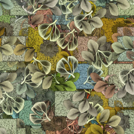 Modern Art Background Patternの写真素材