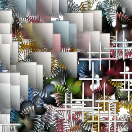 Retro Art Patternの写真素材