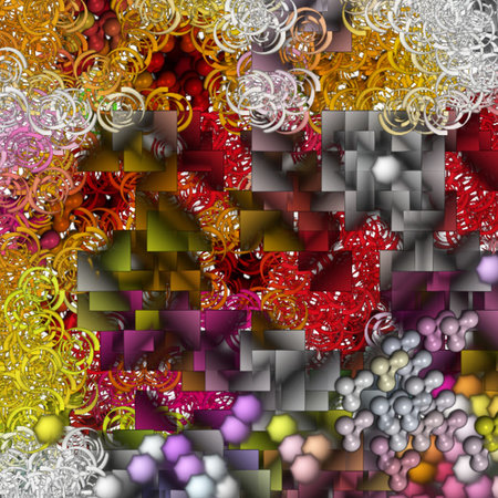 Modern Art Abstractの写真素材