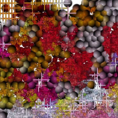 Modern Art Abstractの写真素材