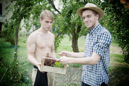 Young Farmersの写真素材