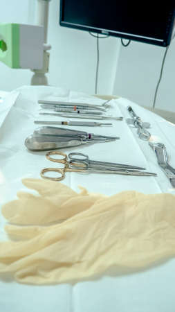 Dentists worked in the dental consiltorioの写真素材