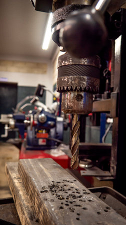 Professional mechanics workshop where automotive mechanics engineers work
