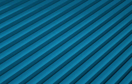 Abstract background with blue stripes lines. 3d renderの写真素材