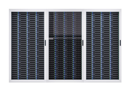 Furniture of a big data server warehouse 3d renderの写真素材