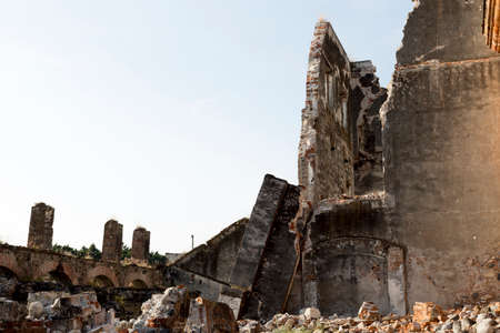 They are buried ruins in different parts of Mexico, they are beautiful and mysteriousの写真素材