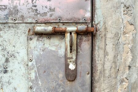 old iron lockの写真素材