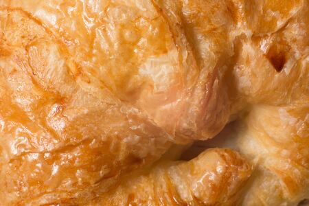 close up er croissant as a backgroundの写真素材