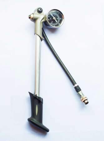 High pressure pump for bicycle toolの写真素材