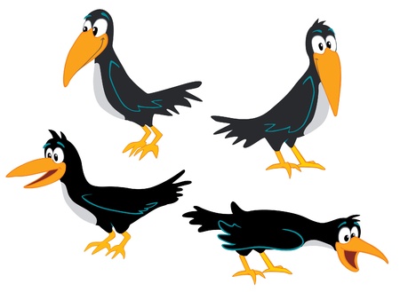 Crows collectionのイラスト素材