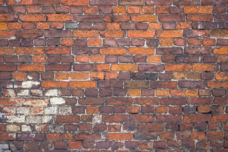 Old brick wall, grunge texture for background, urban styleの写真素材