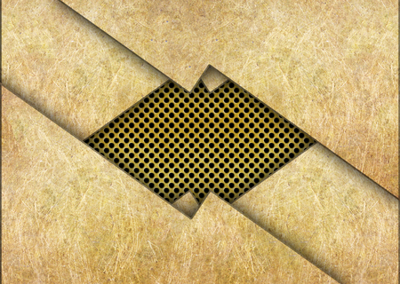 gold metallic background for design, texture bronze or brassの写真素材