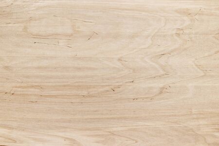 Light wooden table, top view. Wood texture for backgroundの写真素材