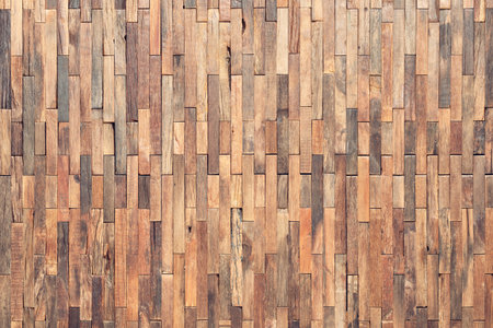 wooden wall with planks texture, rustic background for interior design