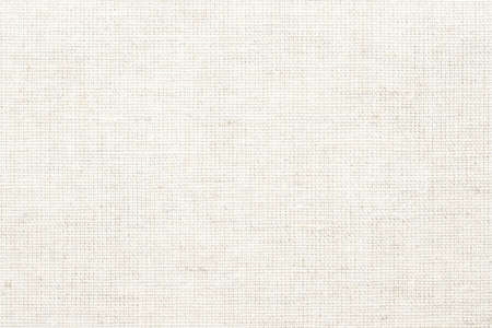 white texture of cotton fabric, natural linen backgroundの写真素材