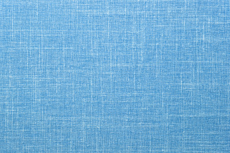 blue fabric texture, natural linen textile as backgroundの写真素材
