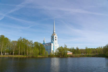 Church of the Holy apostles Peter and Paul in Yaroslavl, Russia. Golden ring of Russia.の写真素材