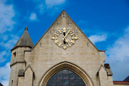 Church of St. Nicholas in Brussels, Belgiumの写真素材