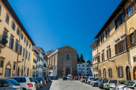 FLORENCE, ITALY - APRIL 14, 2013: Santa Maria del Carmine is a church of the Carmelite Order, in the...