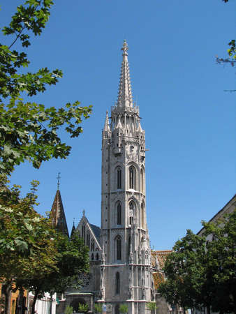 Saint Matias cathedral in Budapestの写真素材