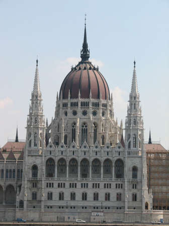 Central dome of Hungarian Parliamentのeditorial素材