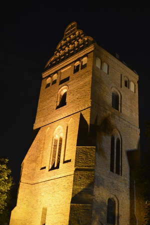 Tower in the New Town of Warsawの写真素材