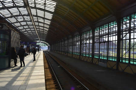 Wroclaw railway stationのeditorial素材