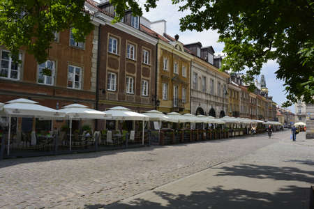 New Town in Warsawのeditorial素材