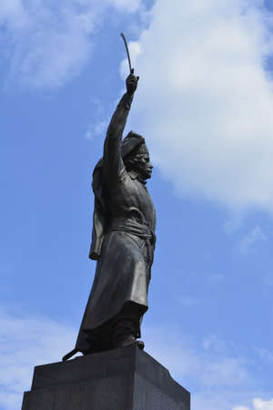 Monument in Warsawのeditorial素材