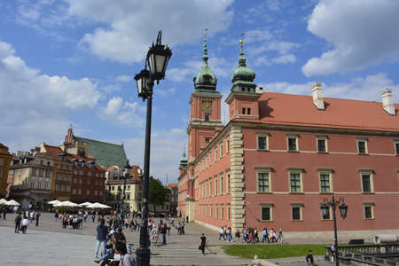 Castle Square of Warsawのeditorial素材