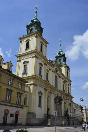 Church at Krakow suburb of Warsawのeditorial素材