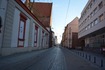 Wroclaw downtownの写真素材