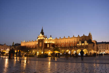 Market square in Krakowのeditorial素材