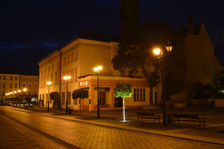 Night at Sycamore Marketのeditorial素材