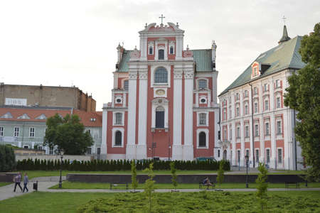 St.Mary church in Poznanのeditorial素材