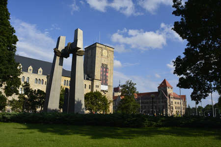 Poznan castleのeditorial素材