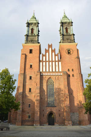 Poznan cathedralの写真素材