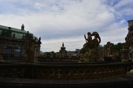 Zwinger palace in Dresdenのeditorial素材