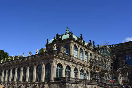Zwinger palace in Dresdenのeditorial素材