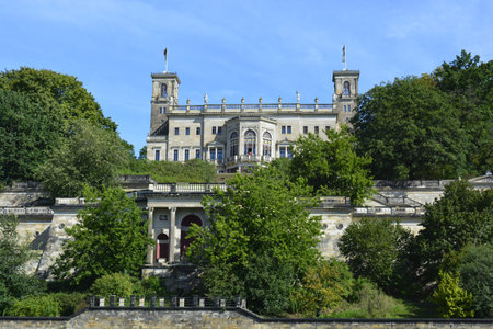 An old palace in Saxony
