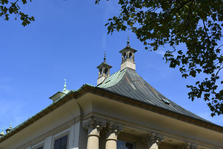 Roof of Pillnitz palace